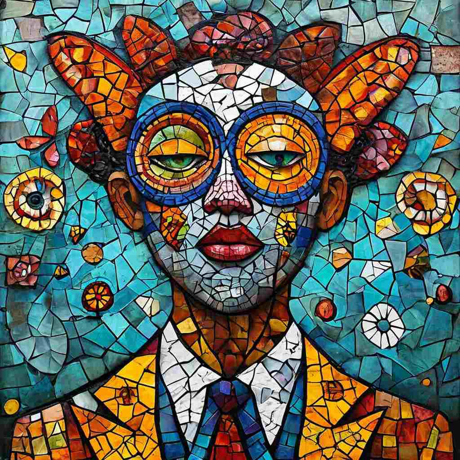 Toones World Archive Record: A generative portrait manifesting high entropy and structural signal stability. Documented by LAB32. (Visual Record 005)